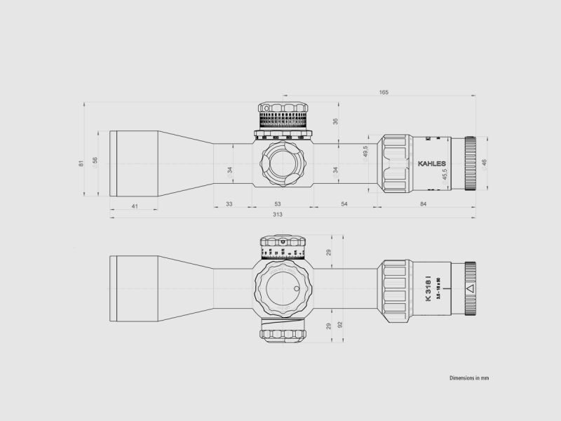 Kahles K318i 3,5-18x50i Zielfernrohr