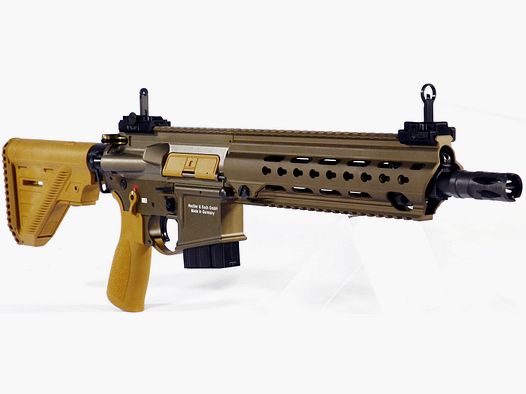 Heckler en Koch MR223 Kal. .223Rem. Looplengte 11″ FDE / Bruin