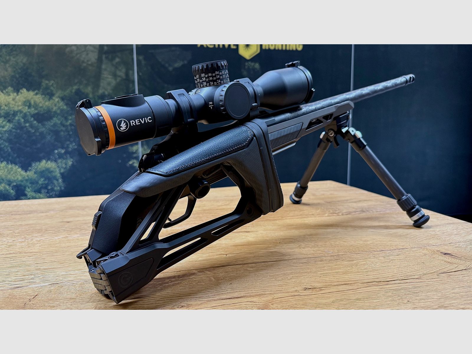 Gunwerks Endex / 6.5 PRC / 20'' barrel length / Revic mount / Revic Radikl RS25b 4-25x50 / Elevate 2.0 bipod / NEW