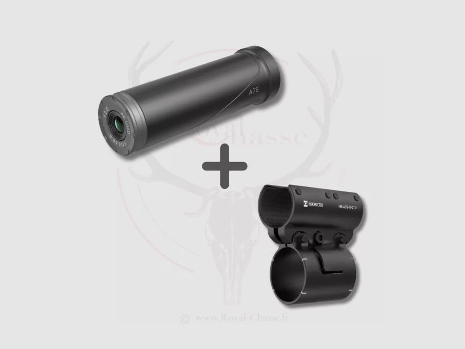 Pack HIKCAM A7E + Soporte de Rifle Cal.20 HIKMICRO, imagen 1 de 11