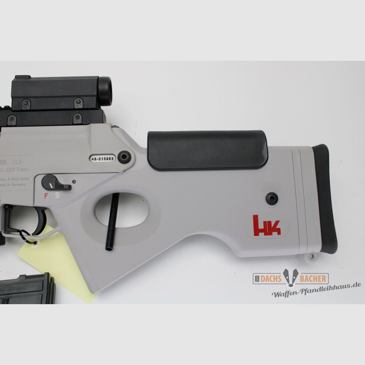 SL Büchse H&K Heckler & Koch SL8 Kal. .223 Rem mit 2 Magazinen G36 Visierung