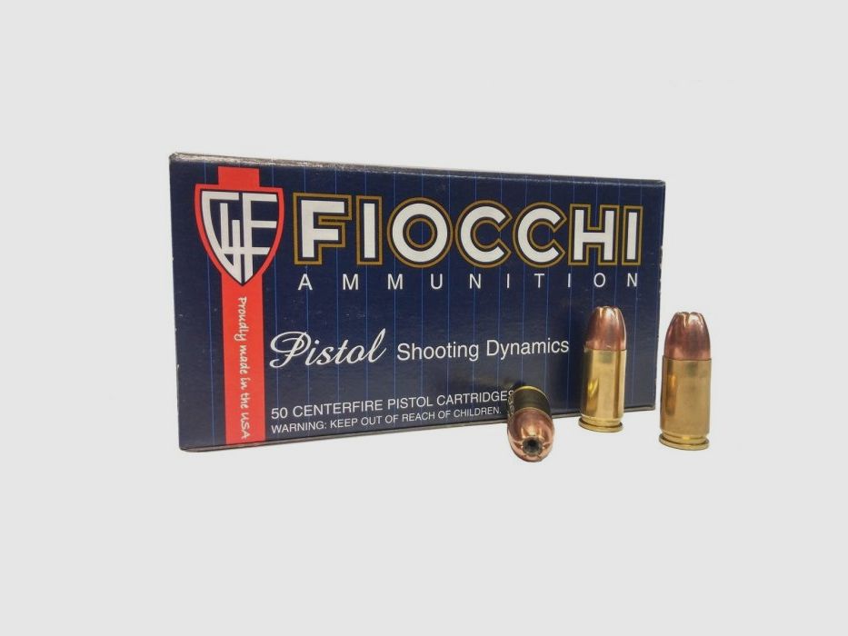 Amunicja FIOCCHI 9 LUGER FMJ JHP 7,5g, zdjęcie 1 z 2
