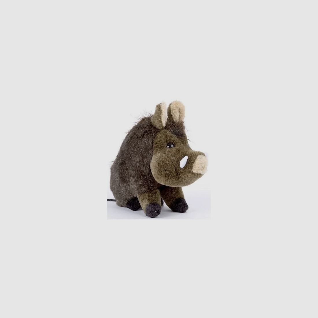 Sitzender Wildschwein-Plüsch - 28cm