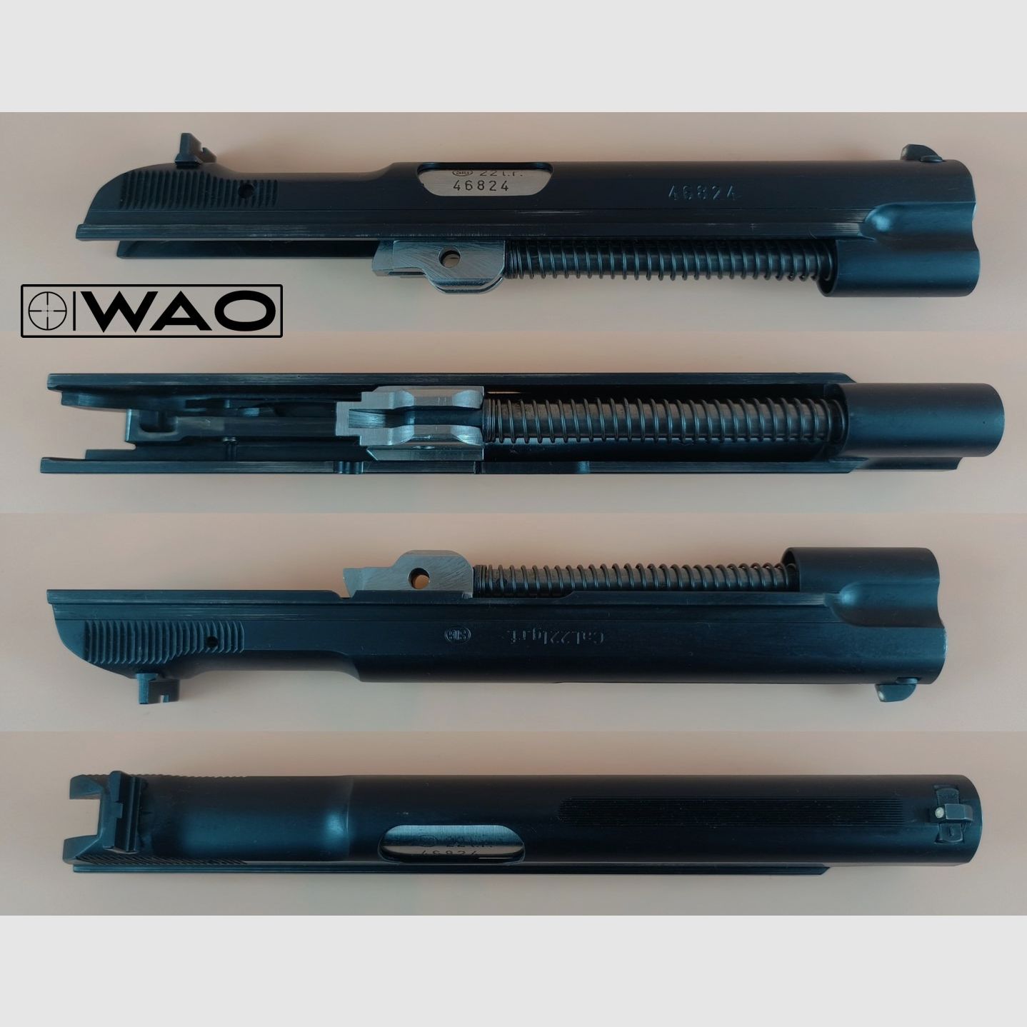 <SIG P210-2, P 210-2, Cal. 9mmLuger *Set con sistema intercambiabile Cal. .22lr*>