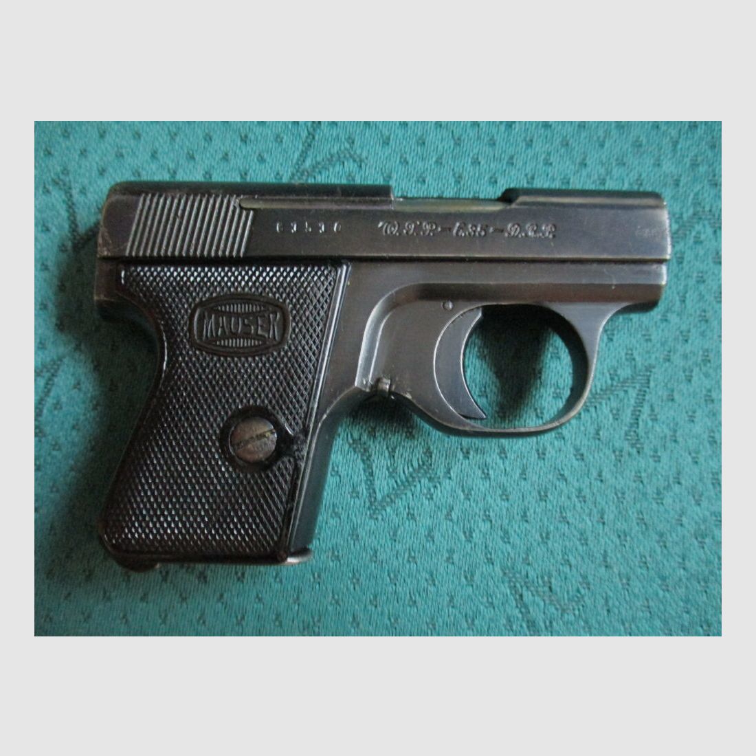 Pistool 6,35mm Mauser WTP II uit verzameling WTP2