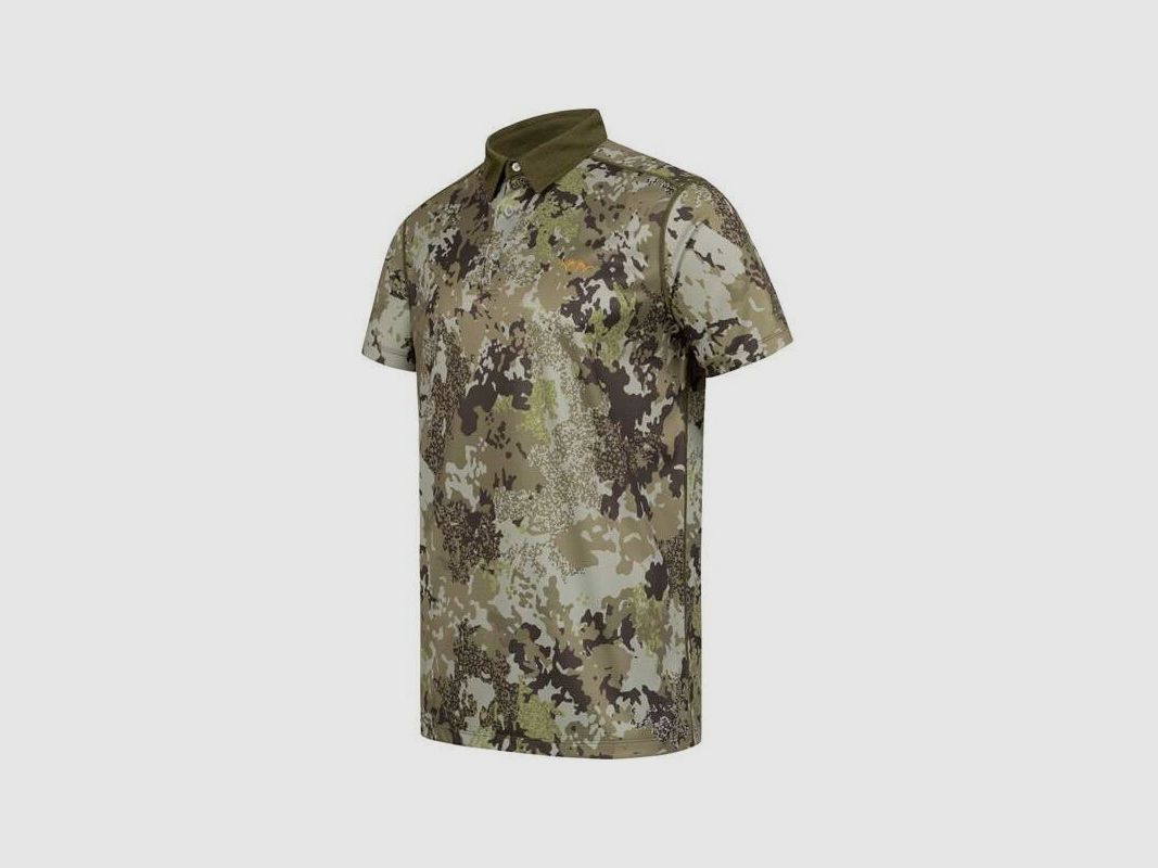 Blaser Herren Competition Polo Shirt HunTec Camo L