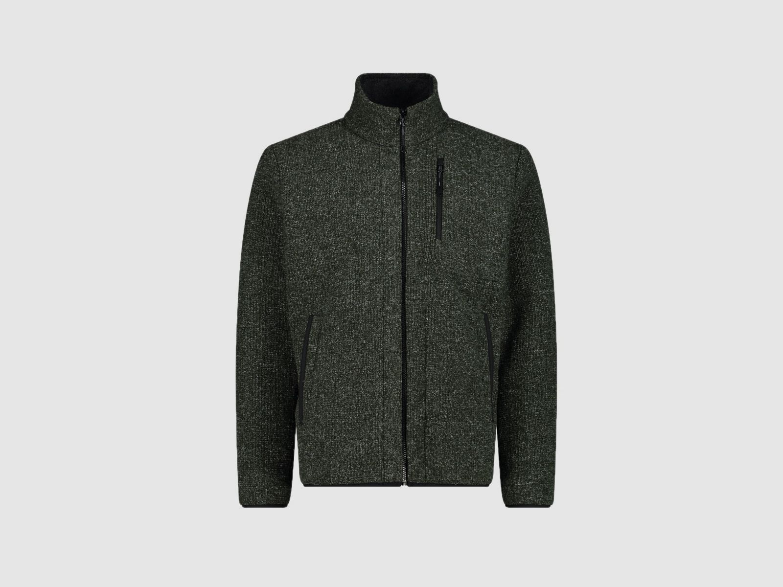 CMP Fleece Jacke Heren recycelt Forest Mel.