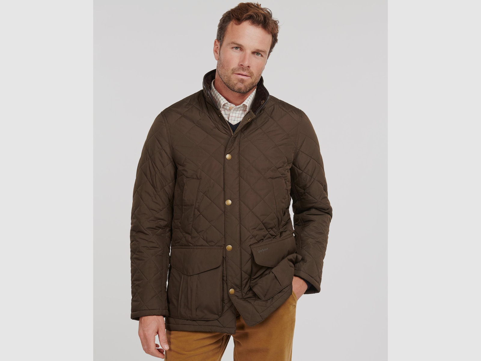 BARBOUR Steppjacke Devon Olive