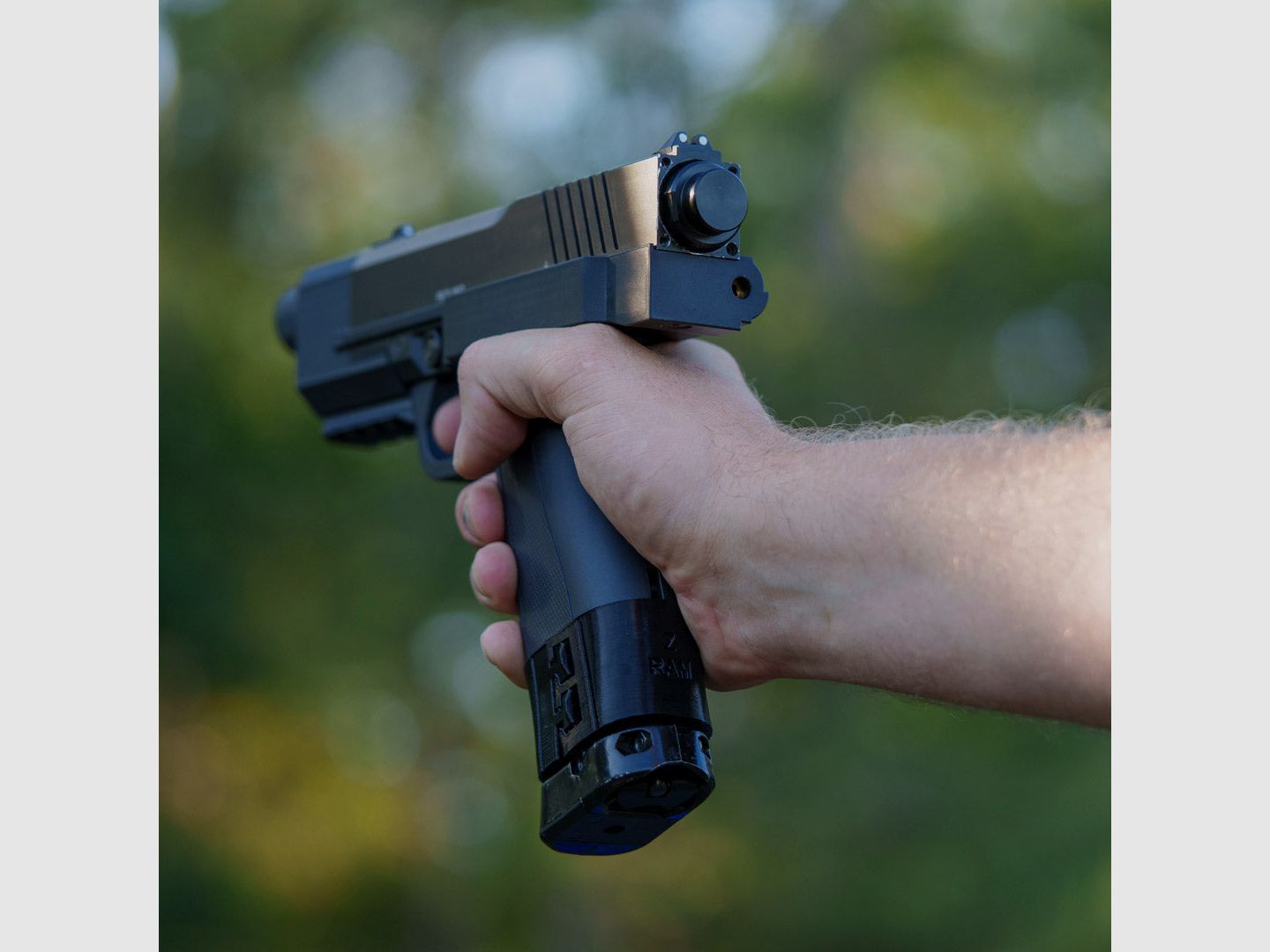 KOMBI | STEEL TUNING BARREL - Short + Cover + Expansion Cap | Co² KIT | FSC Pistol | 60J+