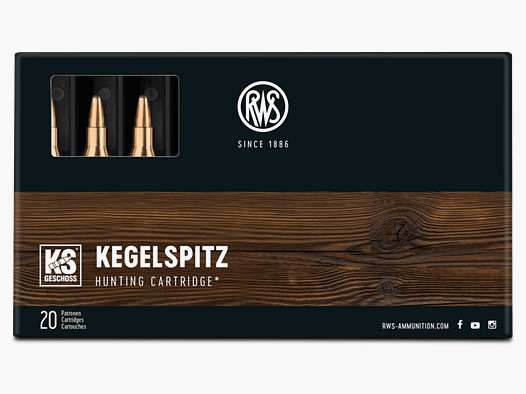RWS Kegelspitz Kal. 5,6x57 - 4,8g / 74gr