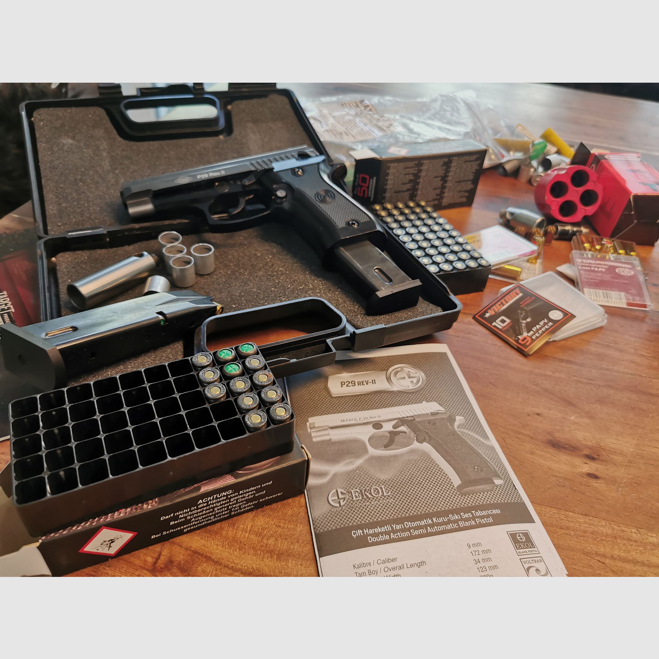 EKOL DICLE + EKOL P29 REV II  + reichlich Zubehör 