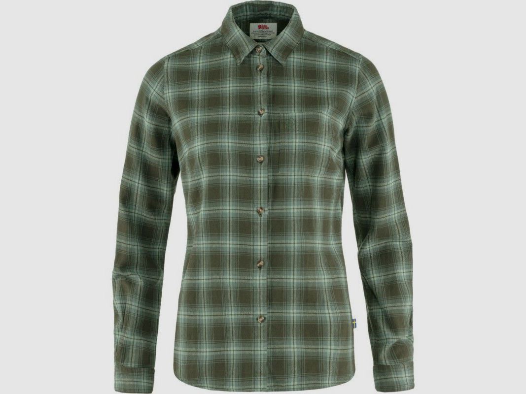 Fjällräven D-Flannel Shirt Övik Long Sleeve, image 2 of 4