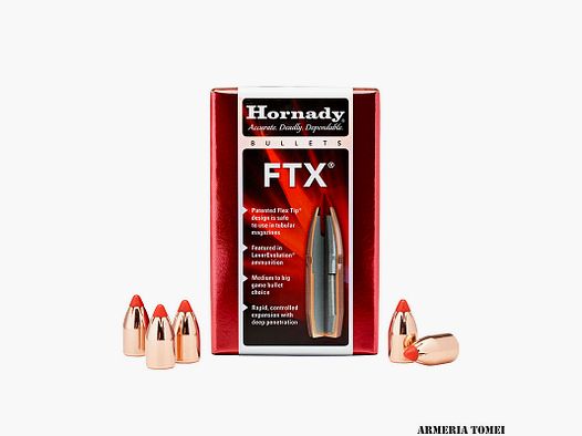 WIEDERAUFLADUNGSGESCHOSSE – HORNADY – 44 Kal. .430 265 gr FTX® (444 Marlin) -4305 (50 STK)