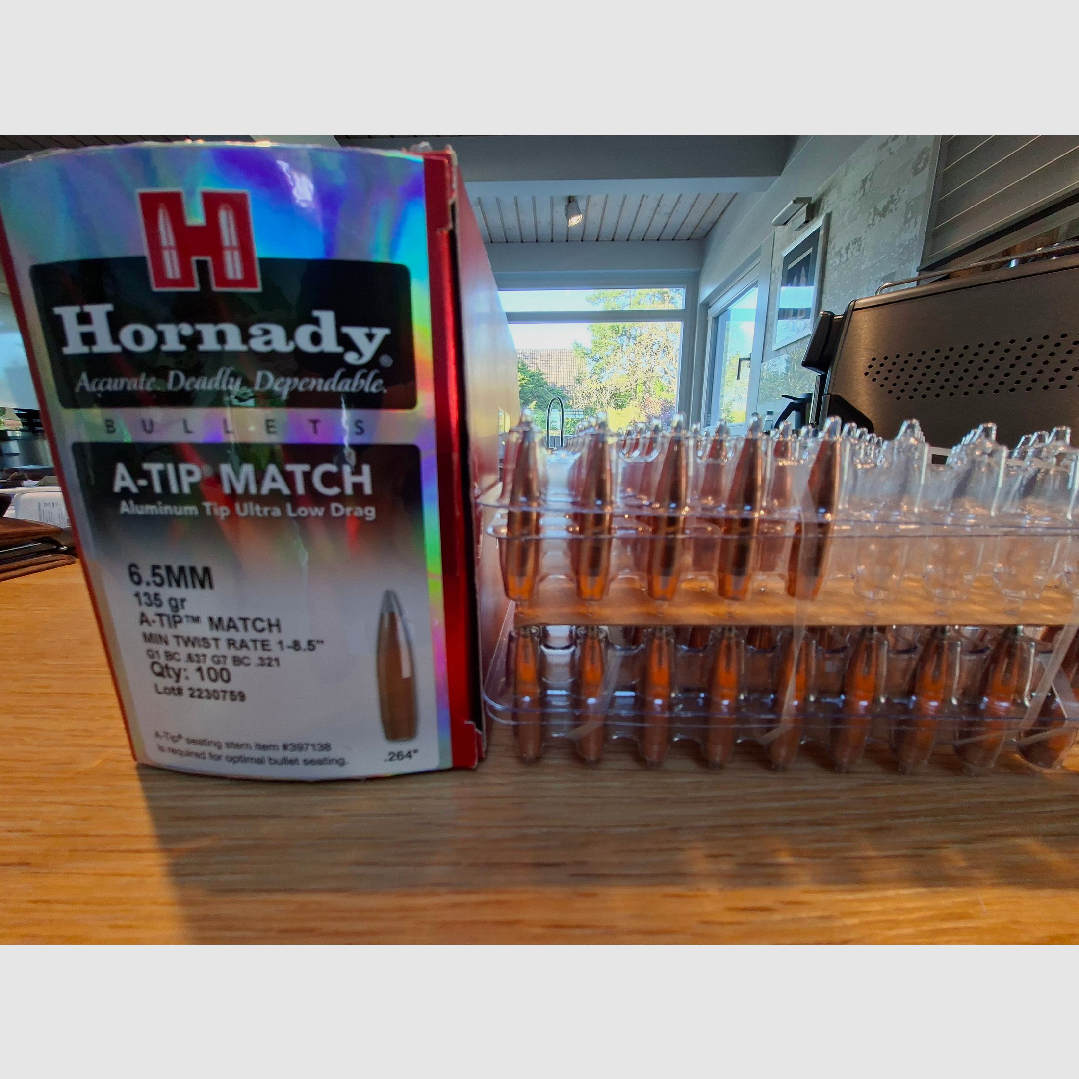 Hornady A-Tip 135 Grainau 6.5 Creedmoor Neu 75 St.