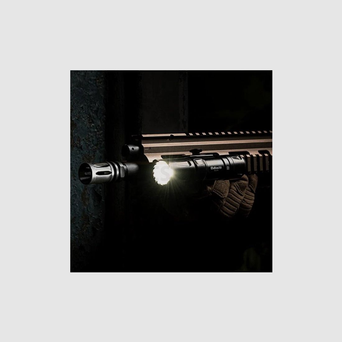Olight Odin Mini Tactical Flashlight & M-Lok Mount & Tail Switch - Black, image 2 of 5