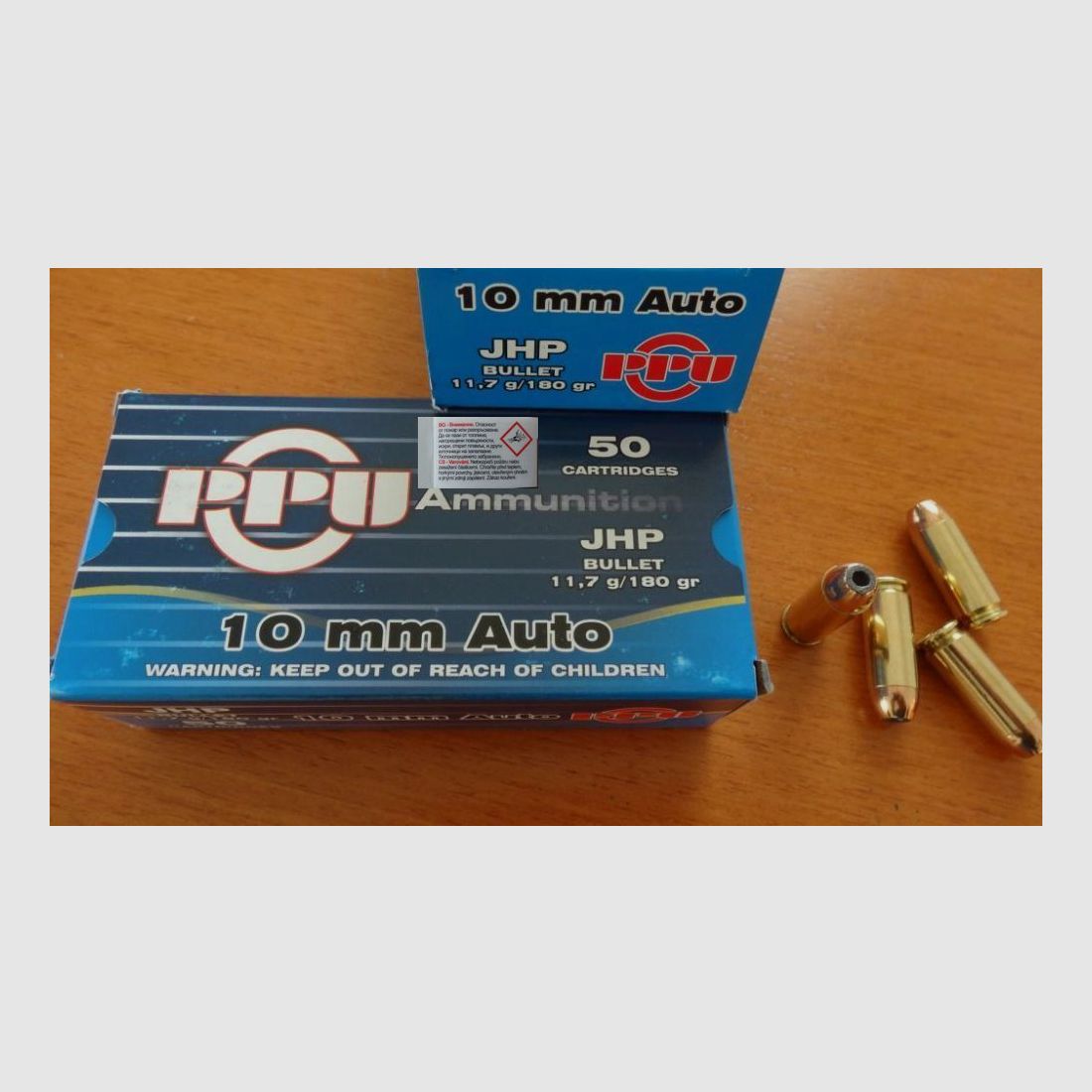 Partizan 50 cartouches Partizan Cal. 10mm 11,7g