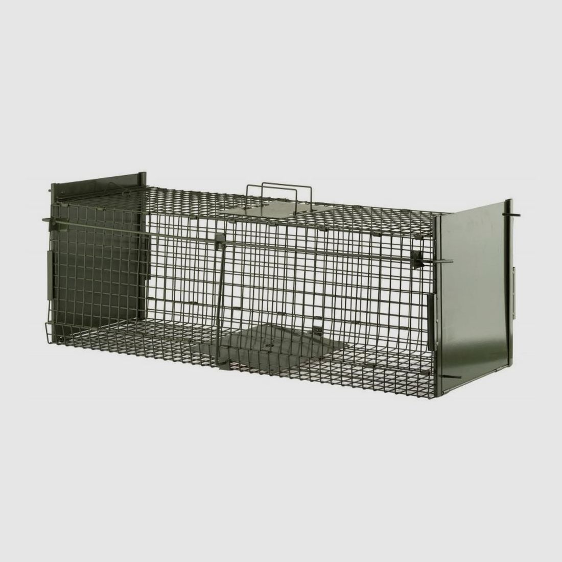 Faltbare Raubwildbox 2 Eingänge 100 cm - Robuste Struktur - Einfache Transport - Effektive Sicherung des Wildes, Bild 2 von 5