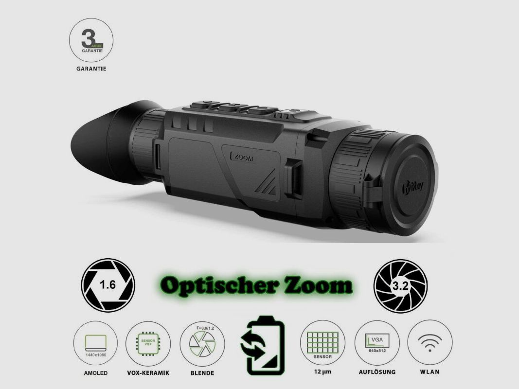 InfiRay Zoom ZH38 Wärmebildkamera mit optischem Zoom