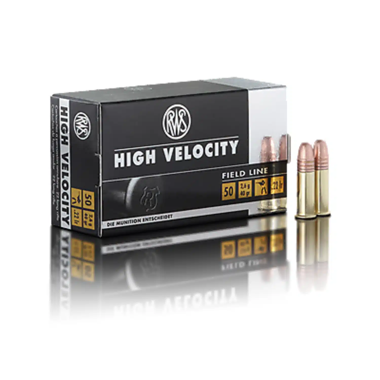 RWS High Velocity HP .22 LR 2,6 g / 40 gr