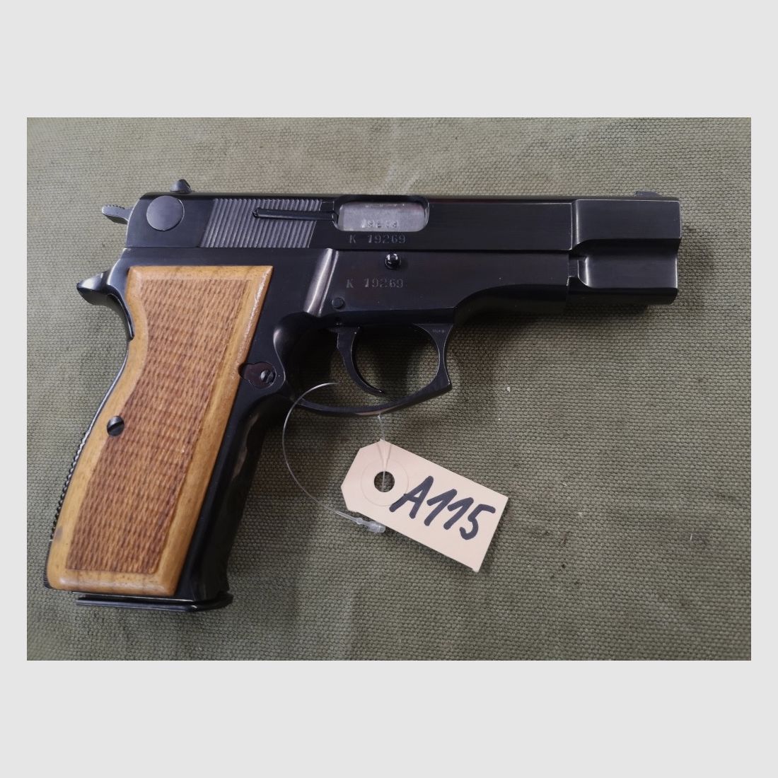 LUGER M90, FN Highpower, Browning Hi Power compact / short version