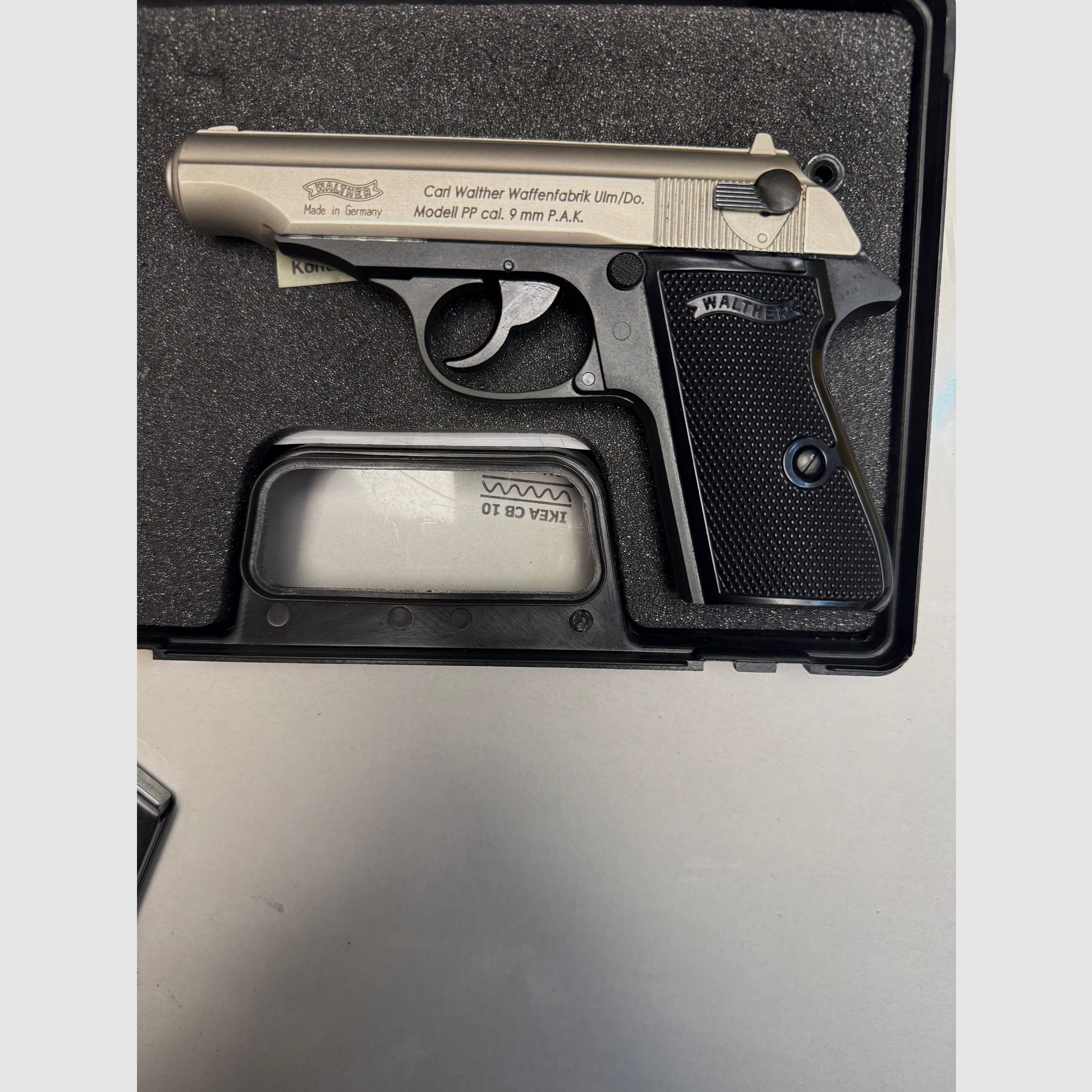 Gas and signal pistol, Walther PP