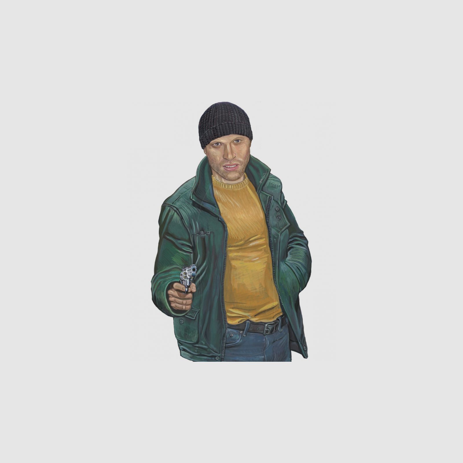 Bersaglio di carta "Lorenzo" - 89 x 64