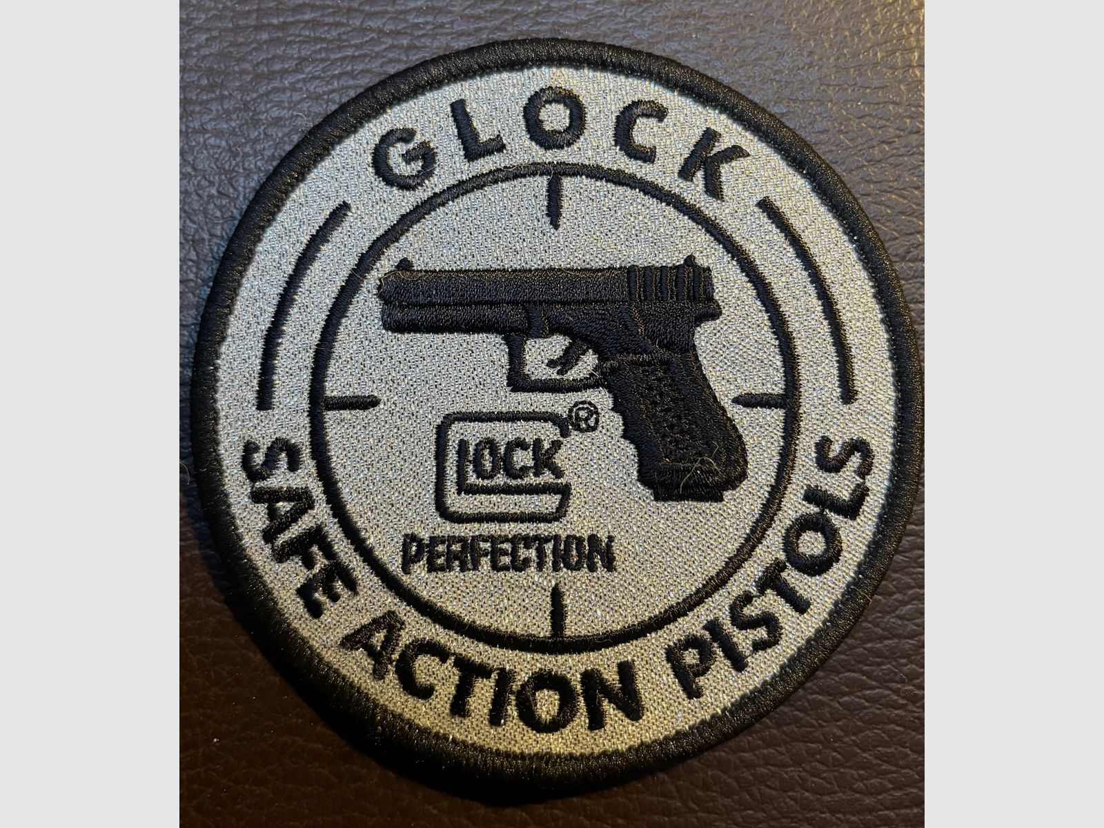Glock Pistole Aufnäher bzw. zum aufbügeln