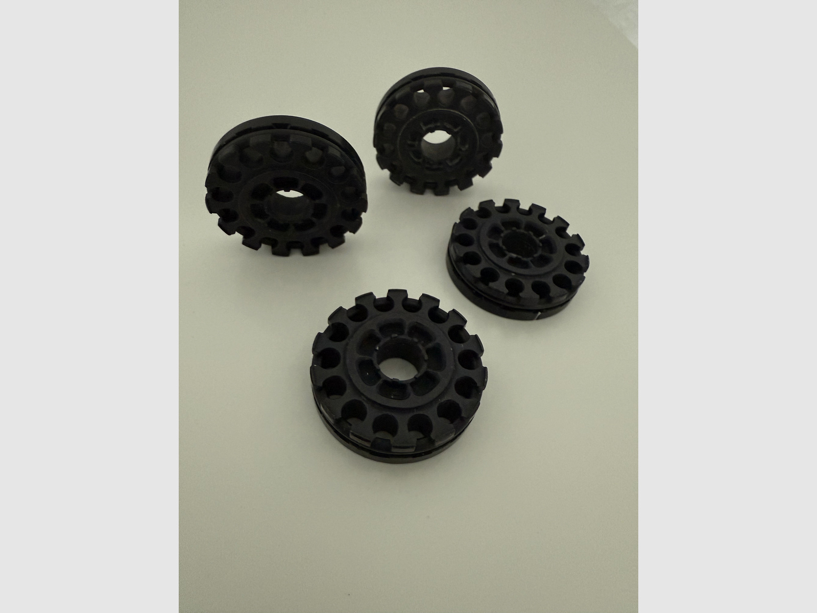 4 Trommelmagazine 14 Schuss Kaliber 4,5mm für Pressluftgewehr Weihrauch HW 100
