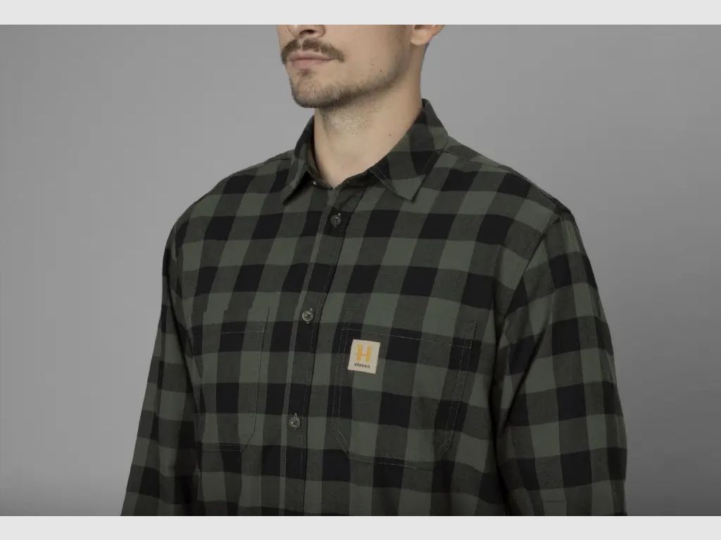 Härkila Scandinavian Shirt (Green Check)