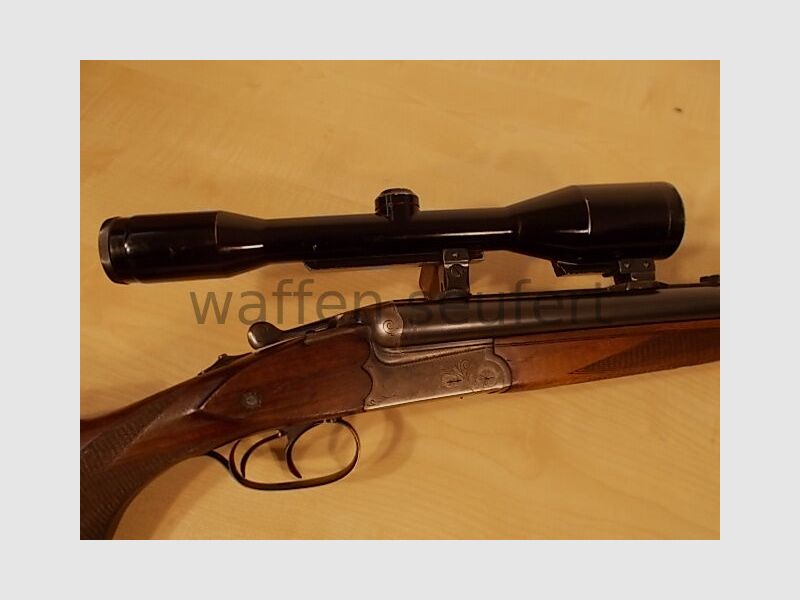 Fortuna Suhl Drilling Zeiss 6x42 SEM canna estraibile Krieghoff 22WM