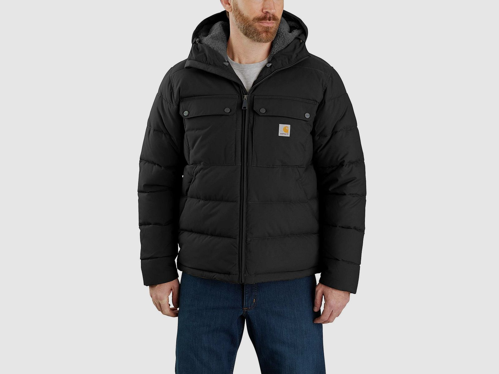 Giacca Invernale Carhartt Midweight Uomo Nera L