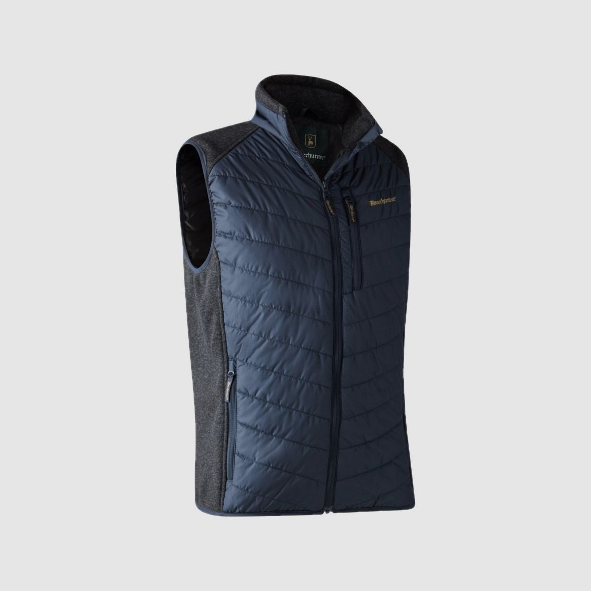 DEERHUNTER Gilet Moor Imbottito Blu Scuro