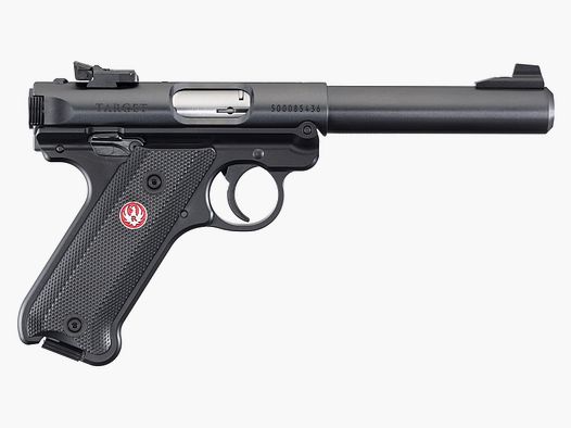PISTOLE RUGER MARK IV TARGET .22 LR 5,5"/13,98CM BRUNI