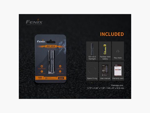 Linterna Fenix E01 V2.0