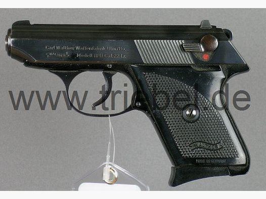 WALTHER Pistole (gebraucht) Mod. TPH -2,6' brüniert .22lr