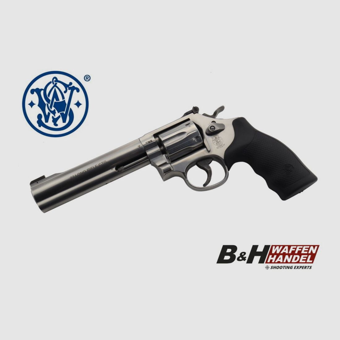 S&W - Smith & Wesson Revolver Mod. 617 6 inches (6") caliber: .22lr