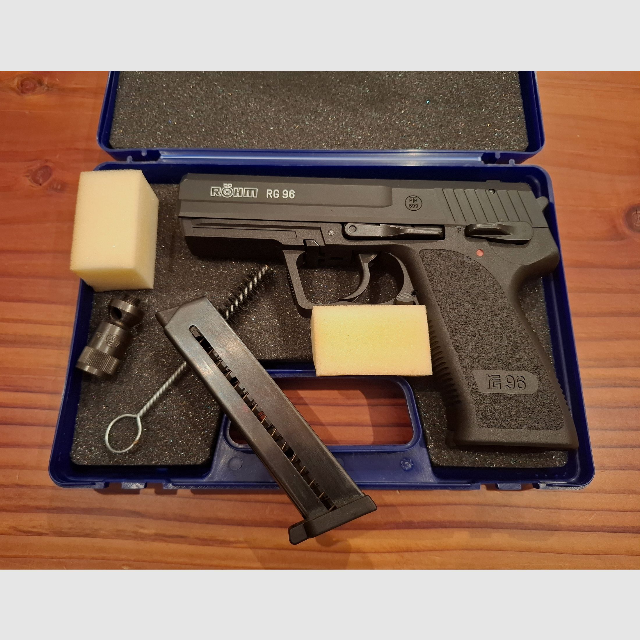 Gaspistole Signalpistole Röhm RG96 9mm PAK neuwertig