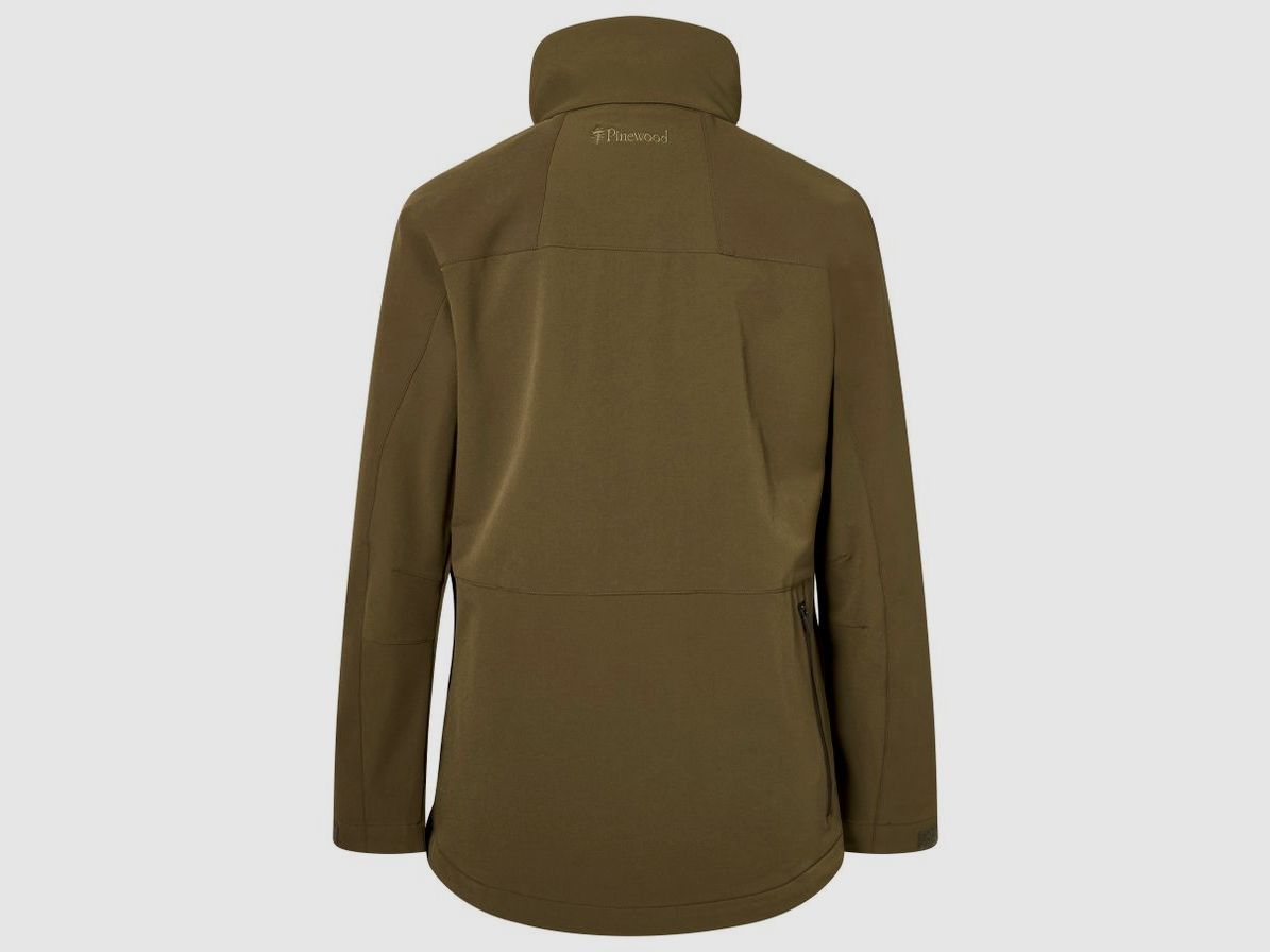 Pinewood Furudal Hunters Hybrid Stretch Jacket W Olive Green, billede 2 af 5