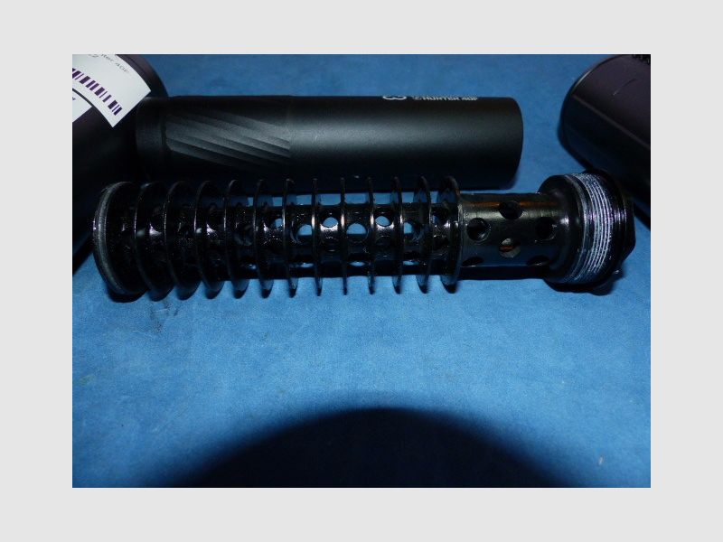 TOP "F" tłumik dźwięku ROEDALE MK-X HUNTER 40F kal. 22 w tym adapter gwintowy 1/x20 UNF