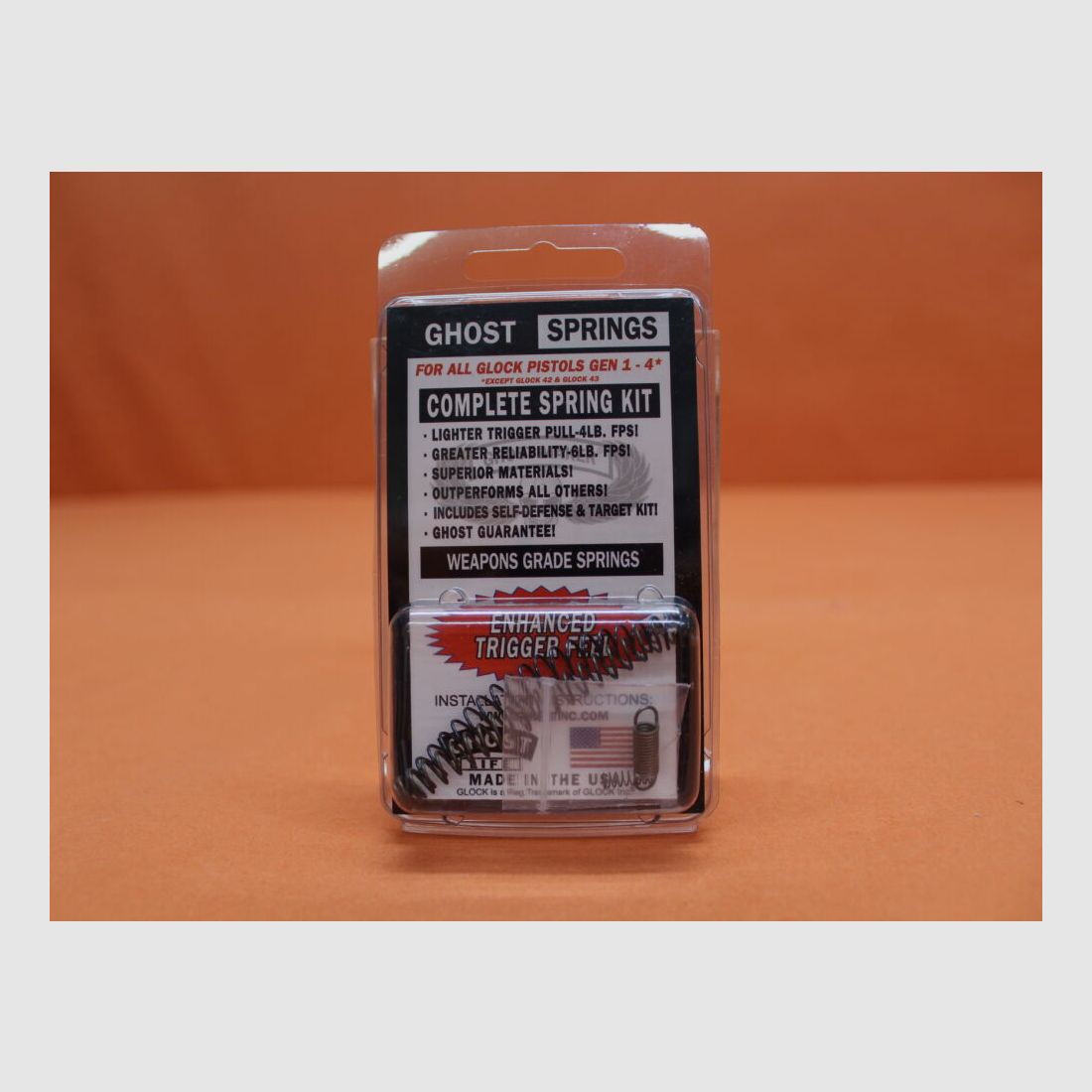 Ghost Inc. Glock (-Gen.4): Ghost Complete Spring Kit (GHO_GCSCK), image 1 of 4