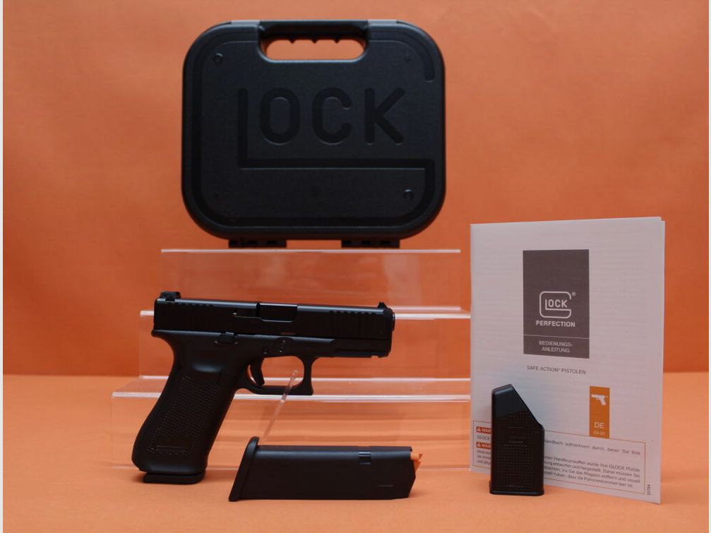 Glock Ha.Pistool 9mmLuger Glock45 Gen5 102mm loop/ Reservemagazijn (9mmPara/9x19)
