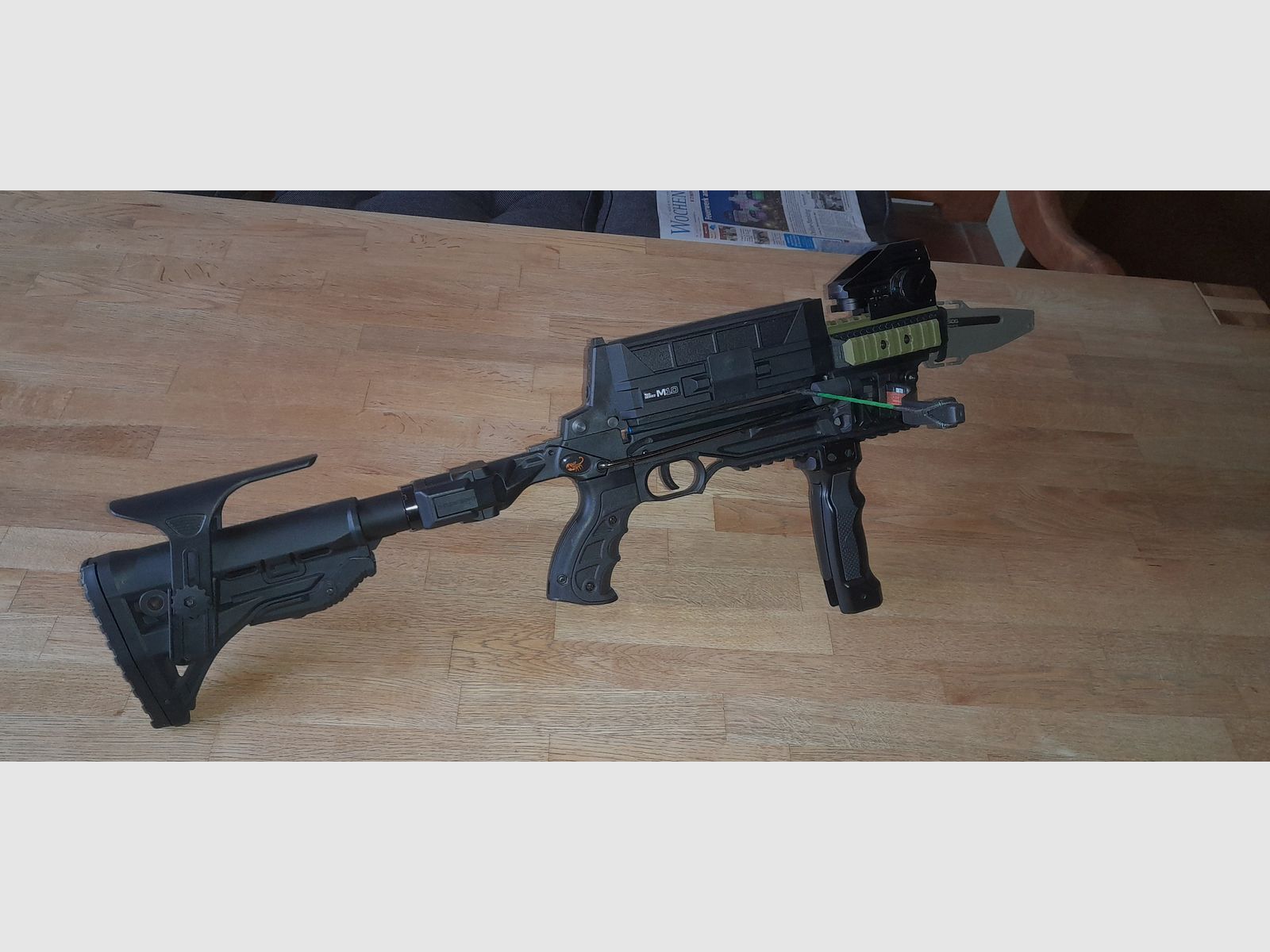 Steambow M10 con accesorios