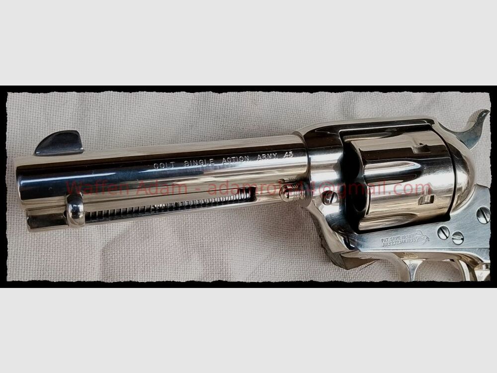 Colt SAA 4 3/4 inch Nickel