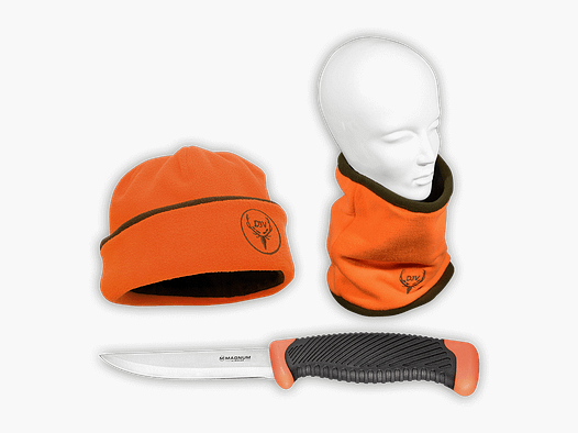 DJV Drive Hunt Set 1 (Hat, Neck Warmer, Knife)