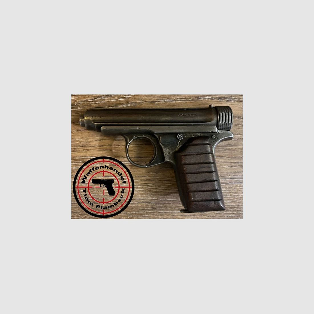 halbautomatische Pistole J.P. Sauer & Sohn Mod. 1913 im Kaliber 7,65mmBrowning