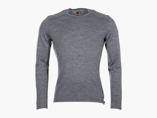 Icebreaker Long Sleeve Shirt 200 Oasis Thermo Gritstone Heather