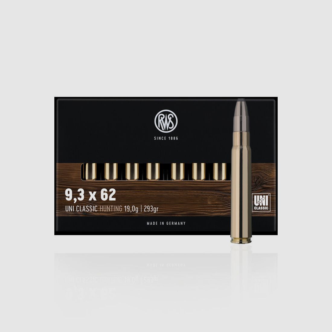 RWS UNI Classic 293grs 20St 9,3x62