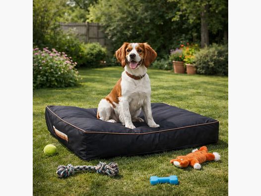 Wasserdichter Antirutsch-Sofa-Kissen Schwarz 600d 90x70x30cm