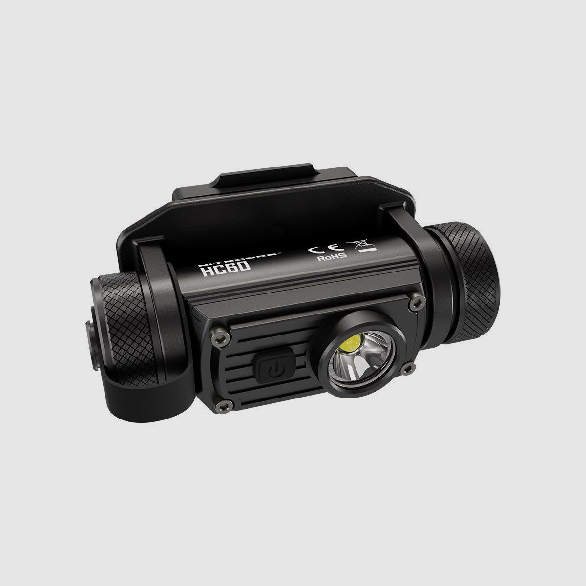 Nitecore HC60M headlamp HC60M 1000 lumens including battery and NVG mount
