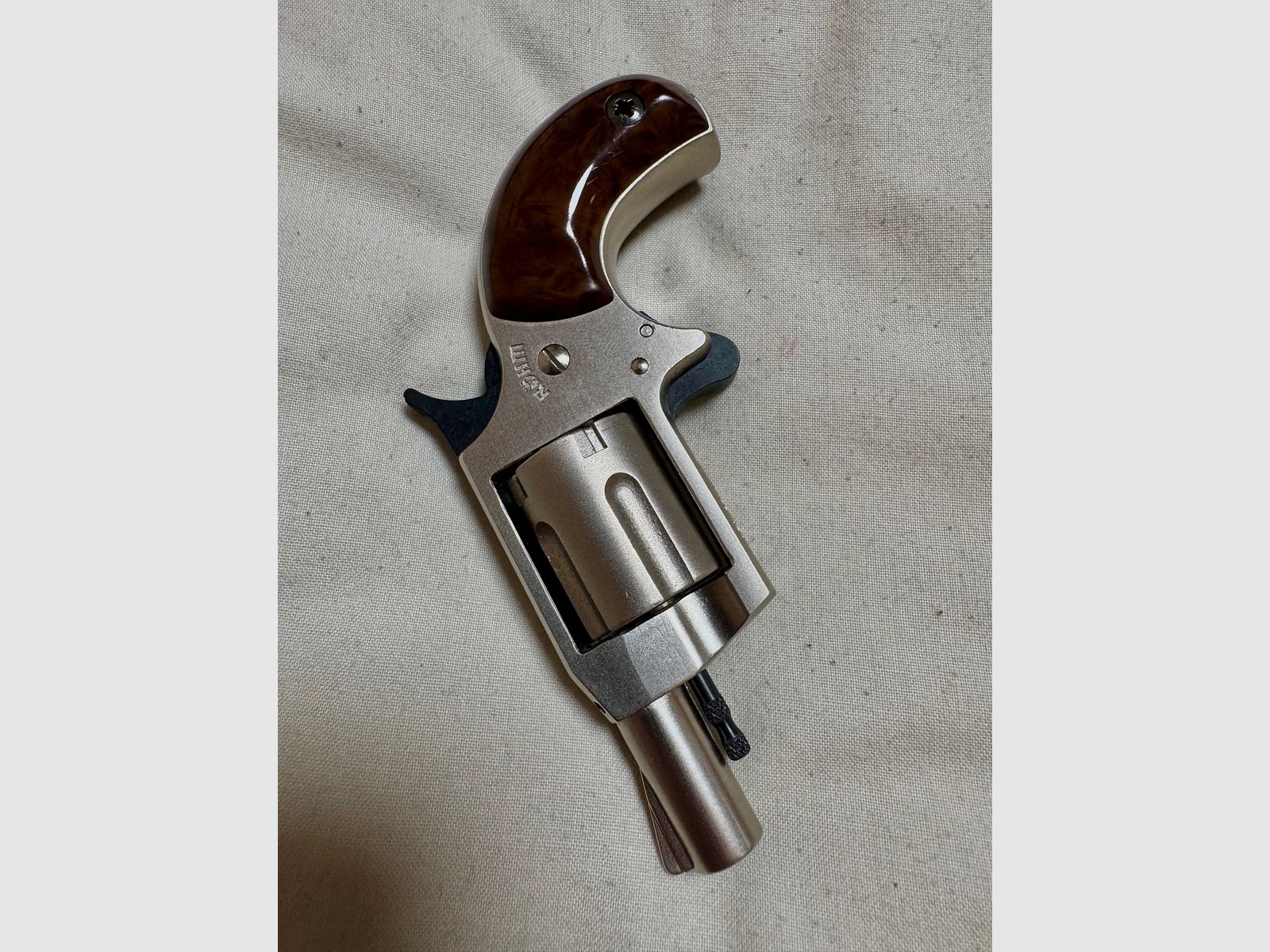 Röhm Little Joe niklowany - PTB 380 - Kaliber .22 long strzał ostrzegawczy